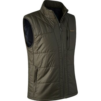 Deerhunter Heat Waistcoat w Powerbank -5000mAh / 3,7v, Deep Green, M