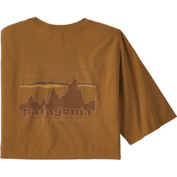 Patagonia '73 Skyline Organic T-Shirt Mens, Nest Brown, S