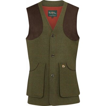 Alan Paine Combrook Men's Waistcoat - Shooting Fit, Maple, 58 (3XL) 48"