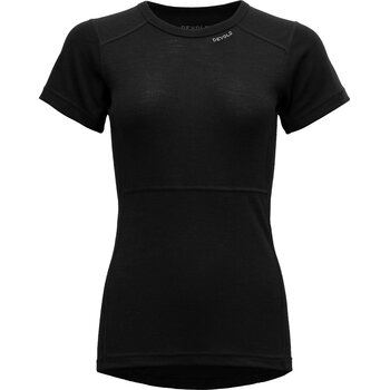 Devold Lauparen Merino 190 T-Shirt Womens, Black, M