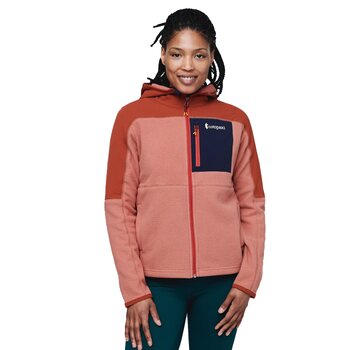 Cotopaxi Abrazo Hooded Full-Zip Fleece Jacket
 Womens, Spice & Earthen, S