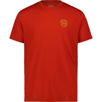 Mons Royale Icon T-Shirt Mens, Retro Red, M