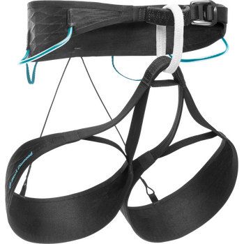 Black Diamond airNET Harness Womens, Black / Aqua Verde, XS