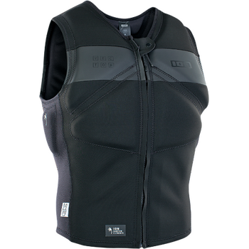 ION Vector Vest Amp Front Zip, Black, XS / 46