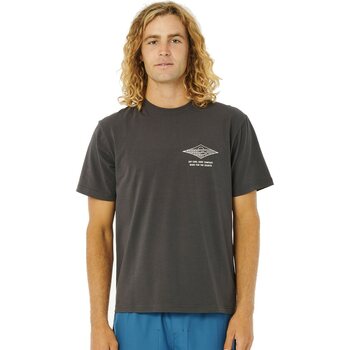 Rip Curl Vaporcool Line Up Tee Mens, Washed Black, XL