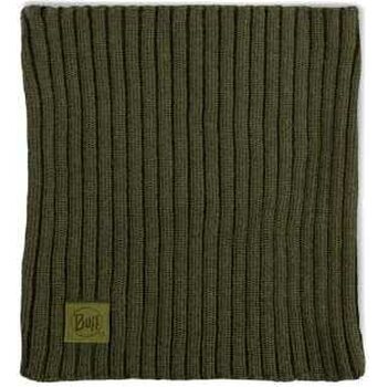 Buff Knitted Neckwarmer Norval, Forest