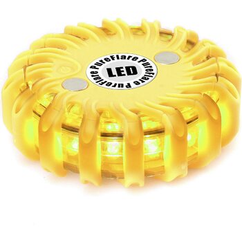 PureFlare Rechargeable LED-disc, Yellow