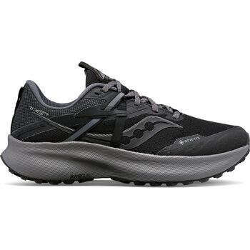 Saucony Ride 15 TR GTX Womens, Black/Charcoal, EUR 36 (US 5.5)