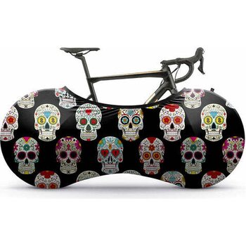 Velosock Indoor Bike Cover, Skulls