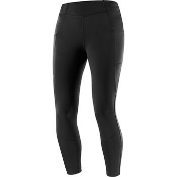 Salomon Cross Run 25'' Tight Womens, Deep Black, XS