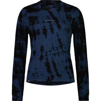 Mons Royale Icon Relaxed LS Womens, Ice Night Tie Dye, L