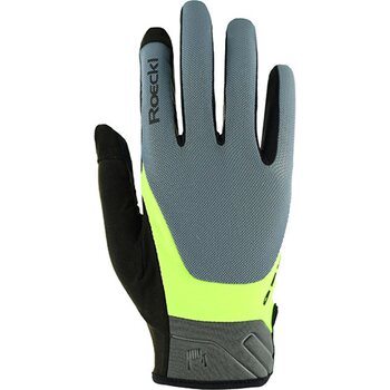 Roeckl Mori 2, Hurricane Grey / Fluo Yellow, 11.0