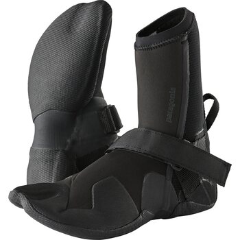 Patagonia R3 Yulex Split Toe Booties, Black, 6 (EUR 39)