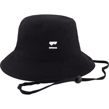 Mons Royale Ridgeline Bucket Hat, Black, S/M