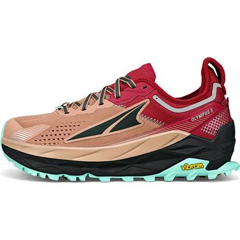 Altra Olympus 5 Womens, Brown / Red, EUR 37.5 (US 6.5)