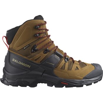 Salomon Quest 4 GTX Mens, Rubber / Black / Fiery Red, EUR 44 2/3 (UK 10.0)