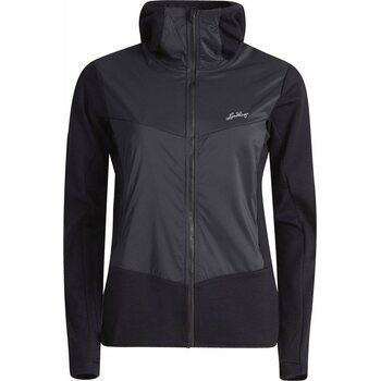 Lundhags Padje Merino Block Hoodie Womens, Black (900), S