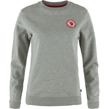 Fjällräven 1960 Logo Badge Sweater Womens, Grey / Melange (020-999), M