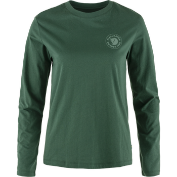 Fjällräven 1960 Logo T-Shirt Long Sleeve Womens, Deep Patina (679), S