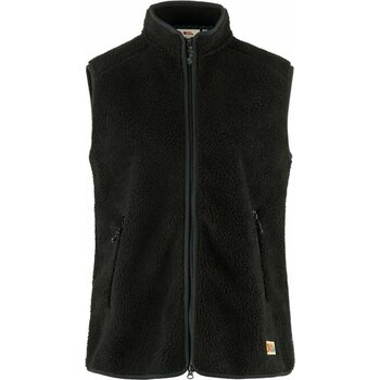 Fjällräven Vardag Pile Fleece Vest Womens, Black (550), M