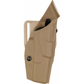 Safariland Model 6390 ALS Mid-Ride Level I Retention Duty Holster with Surefire X300U, FDE, Glock 17 + Surefire X300U, Left