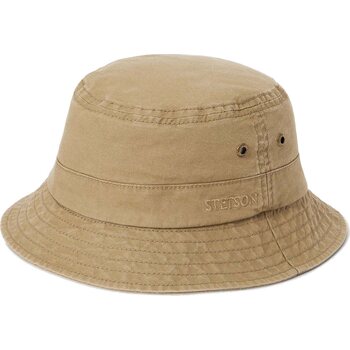 Stetson Bucket Delave Organic Cotton, Olive, 57/M