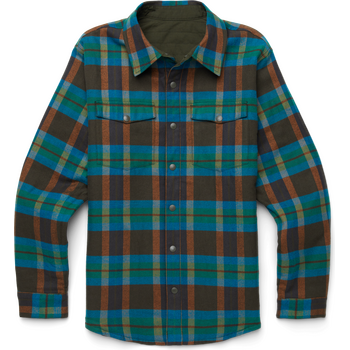 Cotopaxi Salto Insulated Flannel Jacket Mens, Woods Plaid, XL