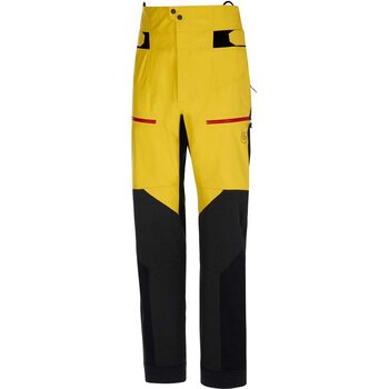 La Sportiva Supercouloir GTX Pro Pant Mens, Yellow/Black, L