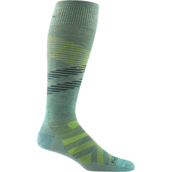 Darn Tough Pennant RFL OTC Ultra-Lightweight Merino Mens, Seafoam, XL (EUR 46-49.5), No Cushion