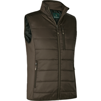 Deerhunter Heat Padded Waistcoat Mens, Wood, M