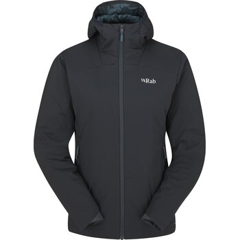 Rab Xenair Alpine Light Jacket Womens, Ebony, S (UK 10)