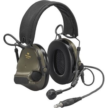 3M Peltor ComTac XPI Headset, MT73 microphone, Green, NATO Wired