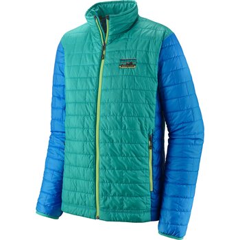 Patagonia Nano Puff Jacket Mens, Subtidal Blue, M