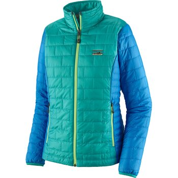 Patagonia Nano Puff Jacket Womens, Subtidal Blue, XL