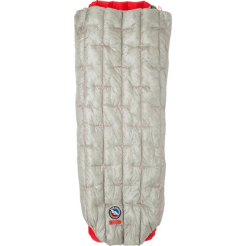 Big Agnes Fussell UL Quilt, Gray / Pumpkin