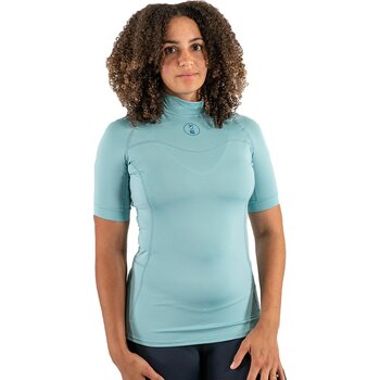 Fourth Element Short Sleeve Hydroskin Womens, Pastel Turquoise, S