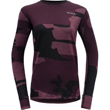 Devold Kløvstien Merino Shirt Womens, Beetroot, M