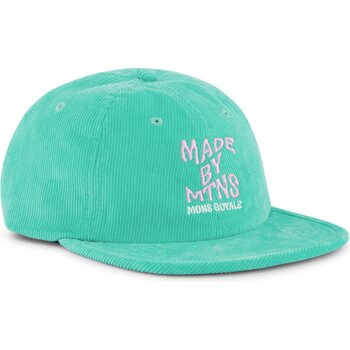 Mons Royale Corduroy Roam Cap, Aqua Green, One Size