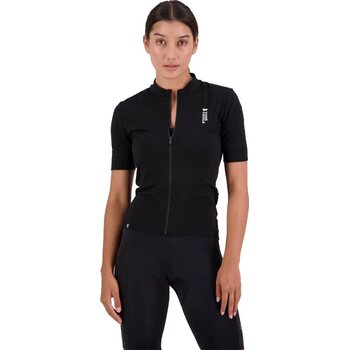 Mons Royale Roam Cargo Merino Shift Full Zip Tee Womens, Black, XL