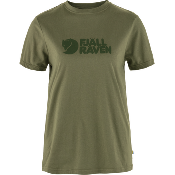 Fjällräven Logo Tee Womens, Green (620), S