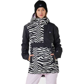 Rip Curl Rider Anorak Jacket Womens, Washed Black, M