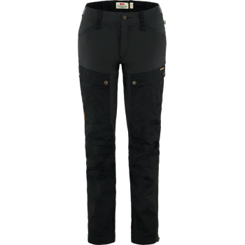 Fjällräven Keb Trousers Womens (2023), Black (550), 34, Long 34"