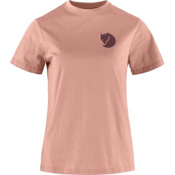 Fjällräven Fox Boxy Logo Tee Womens, Dusty Rose (300), L