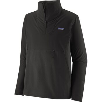 Patagonia R1 CrossStrata Pullover Unisex, Black, S