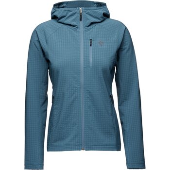 Black Diamond Coefficient Storm Hoody Womens, Creek Blue, XL