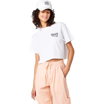 Rip Curl Paradiso Crop Tee Womens, White, S