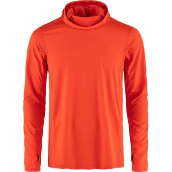 Fjällräven Abisko Sun-hoodie Mens, Flame Orange (214), XL