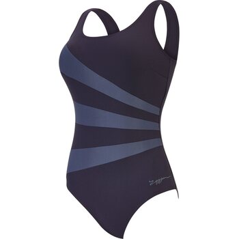 Zoggs Sandon Scoopback, Black, 38 / UK 14 / EUR 40
