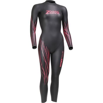 Zoggs Hypex Tour FS Womens, Black / Red, XS