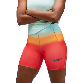 Hoka 6" Knit Short Womens, Cloudless Ombre, S